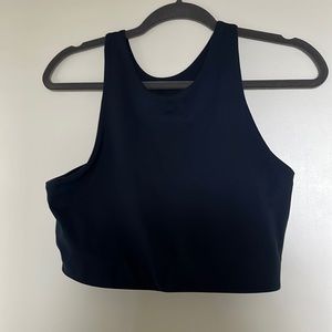 Navy Blue girlfriend collective Dylan bra